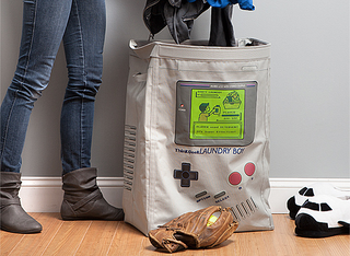 Illustration for article titled A Game Boy Laundry Bag Is a Great Reason To Pick Up Your Clothes